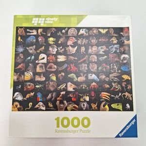 NIB Ravensburger 99 Beautiful Animals 1000 Piece Jigsaw Puzzle National Geo